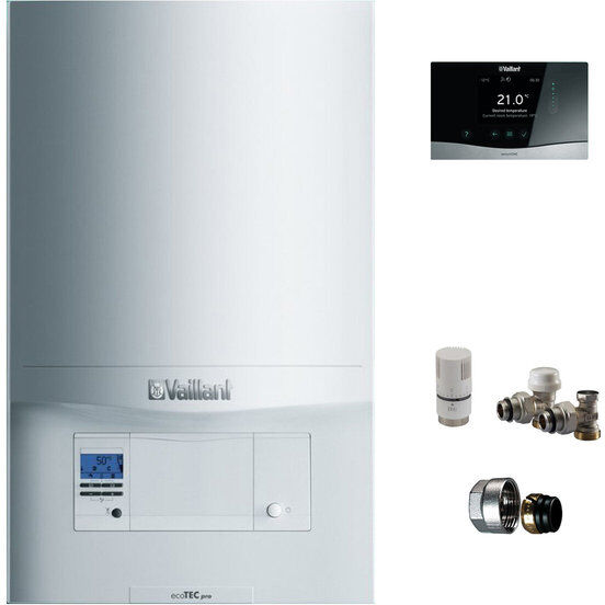 Caldaia A Condensazione Vaillant Ecotec Pro Vmw 286/5-3 - 24 Kw Metano + Termostato Sensohome 380 - A+ (0010021996-0020260943_KITSF)