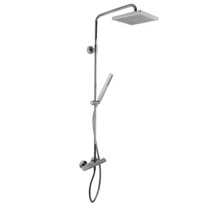 Colonna Doccia Fima Carlo Frattini Serie Wellness Con Miscelatore Termostatico (F4905/QP255CR)