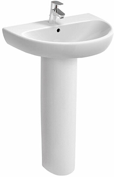 Colonna Per Lavabo Geberit Selnova Bianco Lucido (500.341.01.7)