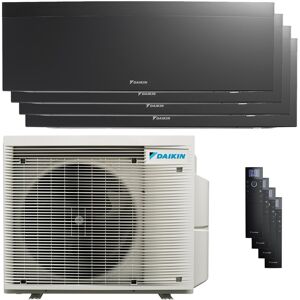 Condizionatore Daikin Emura 3 Quadri Split 7000+7000+9000+18000 Btu Inverter A++ Wifi Unità Esterna 7.4 Kw Nero (4MXM80A/FTXJ20AB_2/FTXJ25AB_1/FTXJ50AB_1)