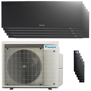 Condizionatore Daikin Emura 3 Penta Split 7000+9000+9000+9000+15000 Btu Inverter A+ Wifi Unità Esterna 7.8 Kw Nero (5MXM90A/FTXJ20AB_1/FTXJ25AB_3/FTXJ42AB_1)