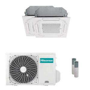 Condizionatore Hisense Cassetta Act Dual Split 9000+9000 Btu Inverter A++ Unità Esterna 5 Kw (2AMW52U4RXC/ACT26UR4RCC8_2)