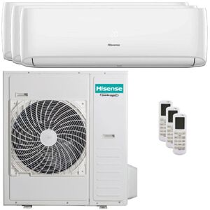 Condizionatore Hisense Hi-Comfort Trial Split 9000+9000+24000 Btu Inverter Wifi Unità Esterna 12,5 Kw (5AMW125U4RTA-CF25YR04G-3)