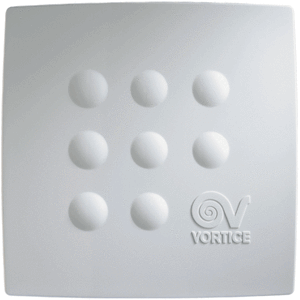 Aspiratore centrifugo vortice Vort Quadro Medio t Da Condotto Con Timer Ø 100 mm  (0000011946)