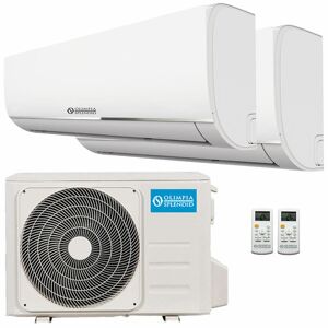 Condizionatore Olimpia Splendid Nexya S4 E Inverter Dual Split 9000+12000 Btu A++ Wi-Fi Unità Esterna 4 Kw (OS-CANMH14EI-OS-SENEH09EI-2-127593)