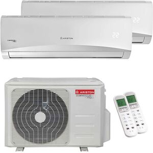 Condizionatore Ariston Prios R32 Dual Split 9000+18000 Btu Inverter A+ Unità Esterna 5,0 Kw (3381524-3381254-2-F96C09)