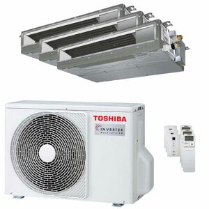Condizionatore Toshiba Canalizzabile U2 Trial Split 9000+9000+12000 Btu Inverter A+++ Unità Esterna 5.2 Kw (RAS-3M18G3AVG-E/RAS-M10U2DVG-E_2/RAS-M13U2DVG-E_1)