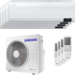 Condizionatore Samsung Windfree Avant Quadri Split 7000+7000+7000+9000 Btu Inverter A++ Wifi Unità Esterna 8,0 Kw (AJ080TXJ4KG/EU-AR07TXEAAWKNEU-4)