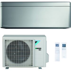 Condizionatore Daikin Stylish New Total Silver 9000 Btu R32 Inverter A+++ Wifi (SB.FTXA25BS/RXA)