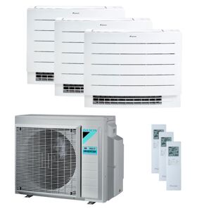 Condizionatore Daikin Perfera Floor Trial Split 7000+7000+9000 Btu Inverter A+++ Wifi Unità Esterna 5,2 Kw (3MXM52N9-CVXM20A-3-398D58)