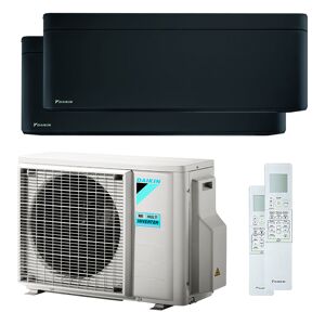 Condizionatore Daikin Stylish Dual Split 9000+9000 Btu Inverter A++ Wifi Unità Esterna 4,0 Kw (2MXM40N-FTXA25BB-2)