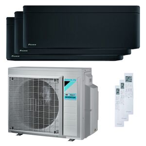 Condizionatore Daikin Stylish Trial Split 5000+9000+15000 Btu Inverter A+++ Wifi Unità Esterna 5,2 Kw (3MXM52N9-CTXA15BB-3-4CB135)