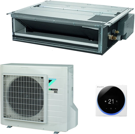 Daikin Condizionatore Daikin Canalizzabile Mini Sky Fdxm-F9 18000 Btu Inverter A+ R32 Con Comando A Muro (FDXM50/RXM)