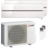 Condizionatore Mitsubishi Electric Kirigamine Style Msz-Ln Dual Split 9000+9000 Btu Inverter B Wifi Unità Esterna 3.3 Kw Bianco (MXZ-2F33VF4-E1/MSZ-LN25VG2V-E2_2)