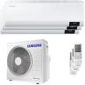 Condizionatore Samsung Cebu Wi-Fi Trial Split 9000+12000+12000 Btu Inverter A++ Wifi Unità Esterna 6,8 Kw (AJ068TXJ3KG/EU-AR09TXFYAWKNEU-3-7C8C7F)