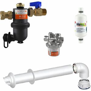 kit installazione caldaia immergas con defangatore - dosatore polifosfati - neutralizzatore condensa - scarico fumi coassiale (spkc-600)