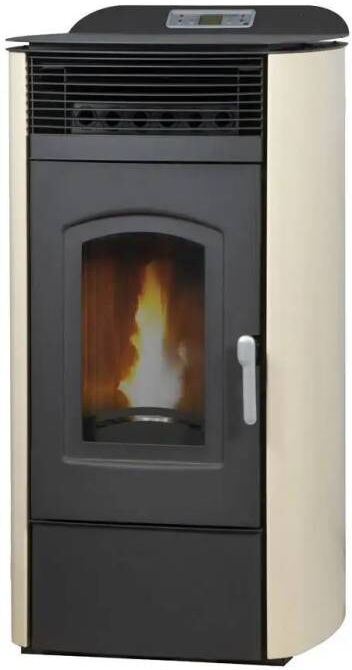 Laminox Stufa A Pellet Ad Aria Canalizzata Dalia Air 14 Kw Avorio In Classe A+ Wifi Ready