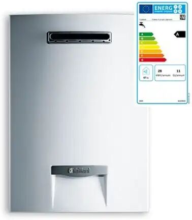 Scaldabagno Scaldino A Gas Da Esterno Vaillant 16 Lt Outsidemag 16-5/0-5 Camera Stagna Erp Metano