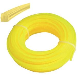 Filo In Nylon Per Decespugliatore Elite 15 Mt Filo Quadrato Giallo