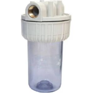 contenitore filtro acqua da 1/2 pollice euroacque staffabile con attacco in ottone