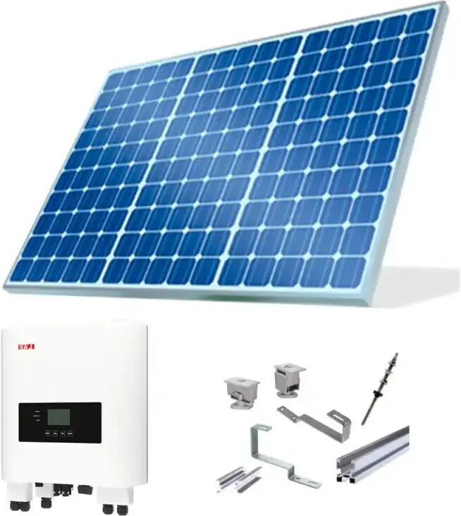 Impianto Fotovoltaico Da 3,2 Kw Completo Di Struttura E Servizio Chiavi In Mano