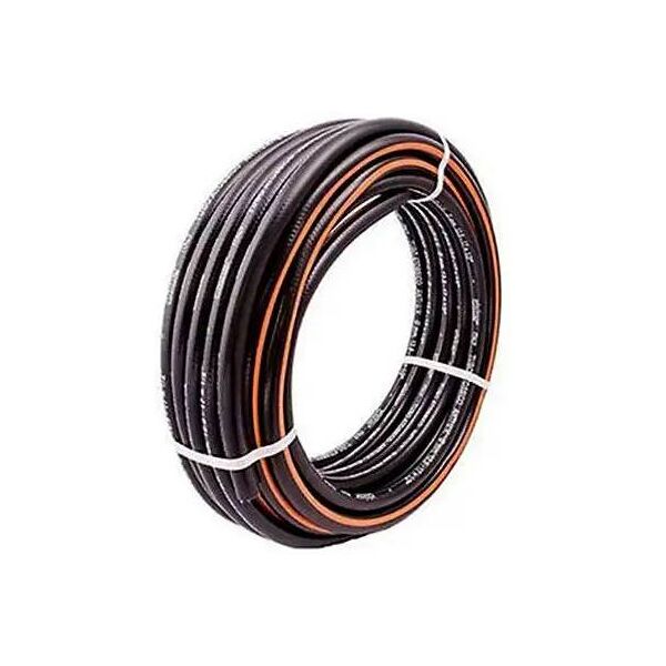 claber tubo gomma irrigazione top black retinato anti alghe rotolo da 15 metri diametro 1/2