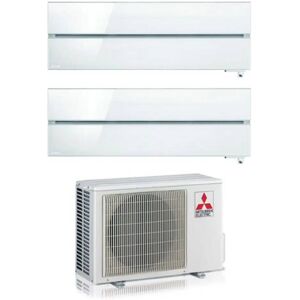 Mitsubishi Condizionatore Con Inverter Dual Split Ln 9000+9000 Btu Pearl White Con Wifi In R32 A+++ Mxz-2f42vf