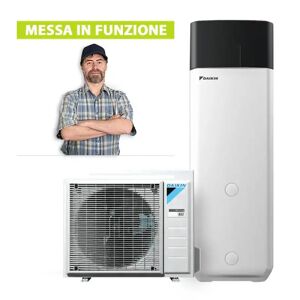 Daikin Messa In Funzione Hpsu Pompa Di Calore Aria Acqua Kit Compact Altherma 3 Con Accumulo