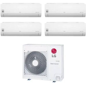 LG Climatizzatore Libero Smart Wifi Quadri Split 7000+9000+9000+9000 Btu Inverter In R32 Mu4r25 A++