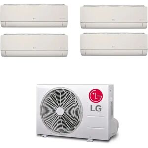 LG Climatizzatore Artcool Color Wifi Quadri Split 9000+9000+9000+12000 Btu Inverter Mu4r25 In R32 A++