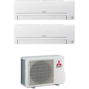 Mitsubishi Climatizzatore Bt Dual Split 9000+12000 Btu Con Inverter In R32 Wi-Fi Incluso In A+++ Mxz-2f42vf3