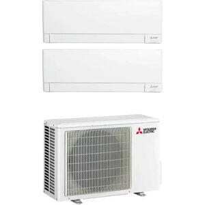 Mitsubishi Climatizzatore Ay Dual Split 12000+12000 Btu Con Inverter In R32 Wi-Fi Incluso In A+++ Mxz-2f53vf3