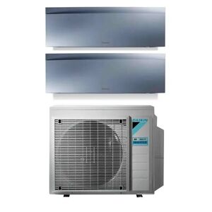 Daikin Climatizzatore Inverter Serie Emura Silver Iii Dual Split Da 12000+12000 Btu R32 A+++ 2mxm50a