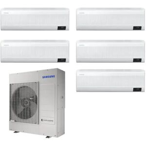 Samsung Climatizzatore Windfree Avant Wifi Penta Split 7000+7000+7000+7000+12000 Btu Inverter In R32 Aj100txj5kg