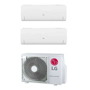 LG Climatizzatore Winner Dual Split 9000+9000 Btu Inverter Con R32 Mu2r15 In A+++