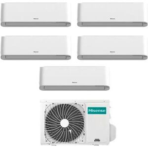 Hisense Climatizzatore Energy Pro Plus Penta Split 9+9+9+9+12 Btu Inverter Con Wifi 5amw125u4rta In A++