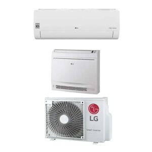 LG Climatizzatore Dualsplit Inverter Console Libero Smart 9000 + 12000 Btu In R32 Mu2r15 A++