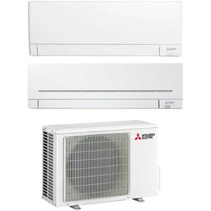 Mitsubishi Climatizzatore Ap Ay Dual Split 7000+12000 Btu Inverter In R32 Wi-Fi Incluso In A+++ Mxz-2f42vf3