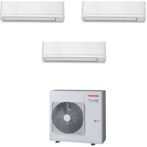 Toshiba Climatizzatore Seiya Classic Trial Split 10000+10000+13000 Btu Ras-3m18g3avg-E Inverter In R32 In A+++