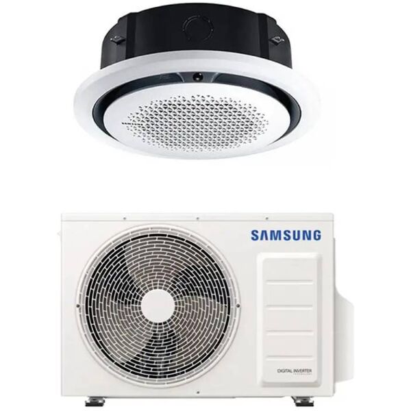 samsung climatizzatore cassetta 360 da 36000 btu con inverter in r32 ac100rn4pkg