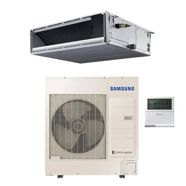 samsung climatizzatore canalizzato 36000 btu ac100rnmdkg a media prevalenza a+ in r32