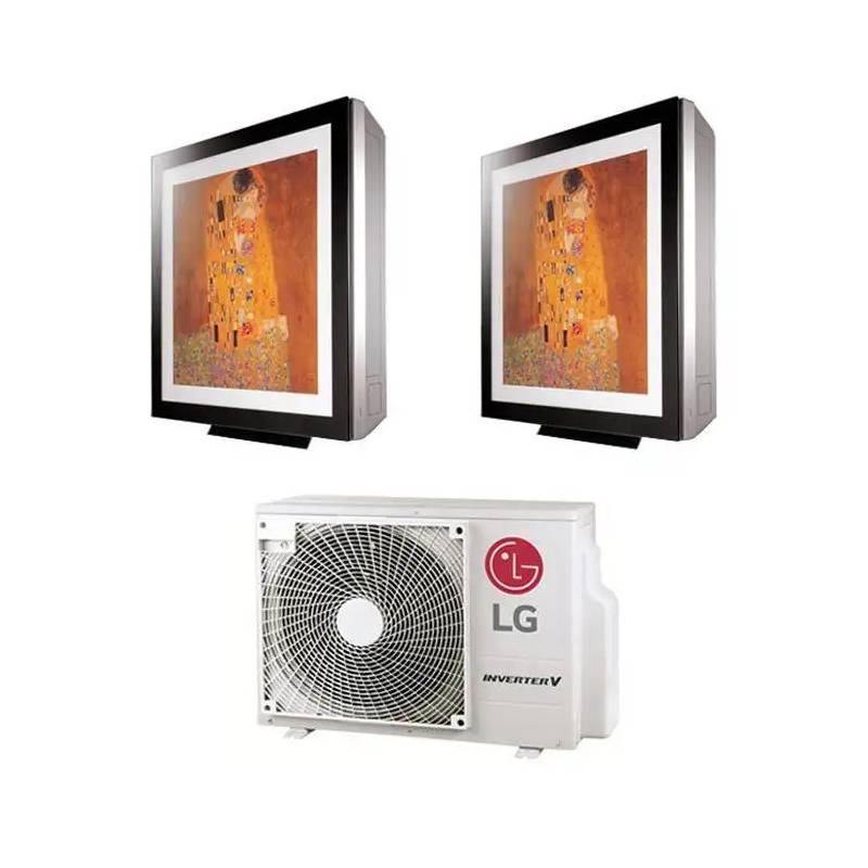 LG Condizionatore Con Inverter Dual Split Art Cool Gallery 9+12 9000+12000 Btu In R32 A++ Mu2r17 Wifi Ready