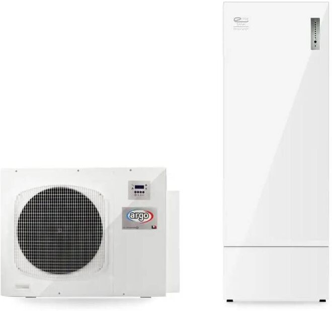 Argo Sistema A Pompa Di Calore Im 6 Kw Con Inverter E Accumulo Acs Emix Tank 200 Litri