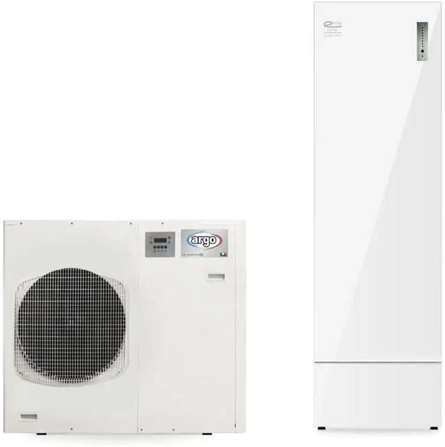 Argo Sistema A Pompa Di Calore Im 11 Kw Con Inverter E Accumulo Acs Emix Tank 300 Litri