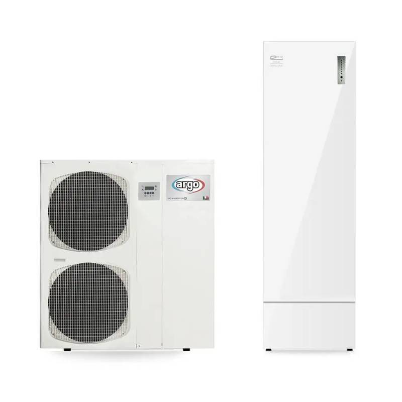 Argo Sistema A Pompa Di Calore Im 14 Kw Trifase Con Inverter E Accumulo Acs Emix Tank 300 Litri