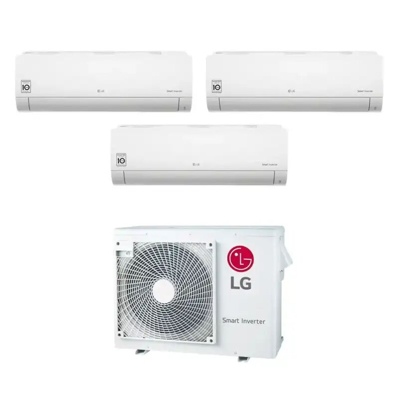 LG Climatizzatore Libero Smart Wifi Trial Split 7000+9000+9000 Btu Inverter In R32 Mu3r21 A+++