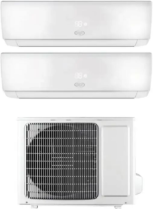 Argo Climatizzatore Ecowall Ecolight Dual Split Da 9000+12000 Btu Con Inverter In R32