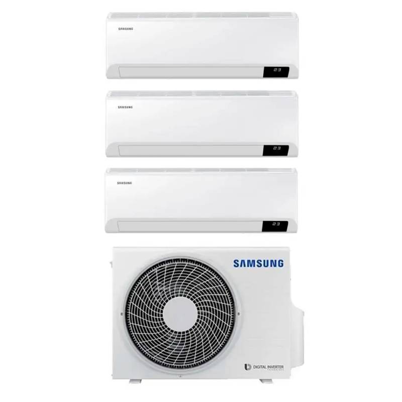 Samsung Climatizzatore Cebu Wi-Fi Trial Split 7000+7000+7000 Btu Inverter A+++ In R32 Aj052txj3kg