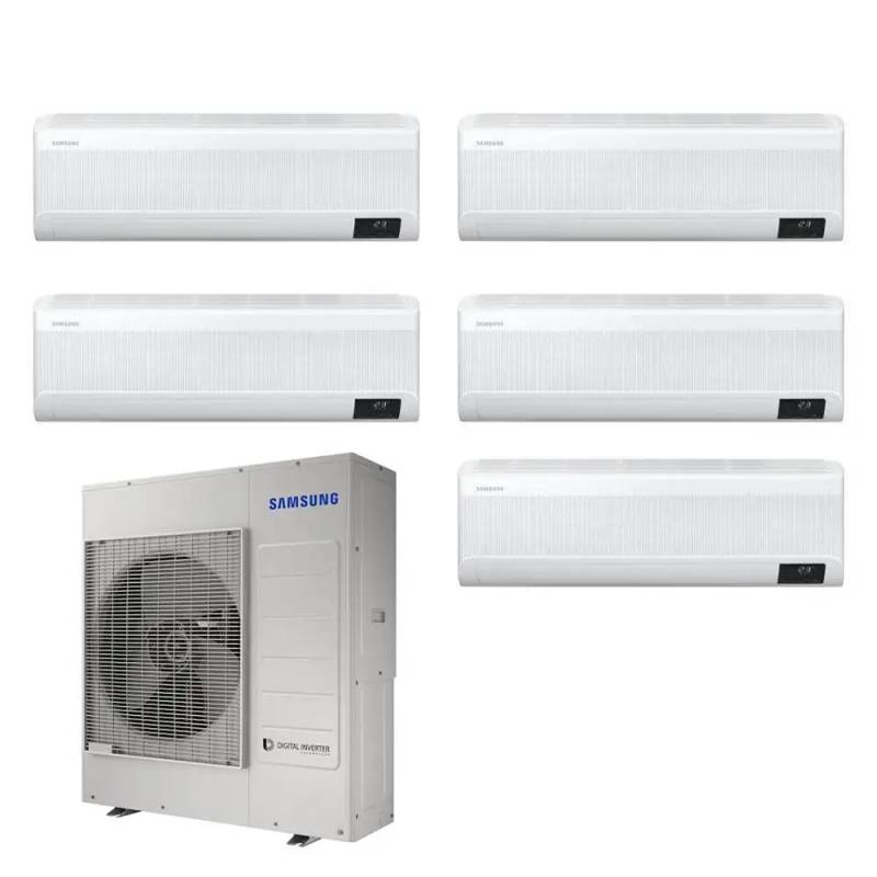 Samsung Climatizzatore Windfree Avant Wifi Penta Split 7000+7000+9000+9000+9000 Btu Inverter In R32 Aj100txj5kg