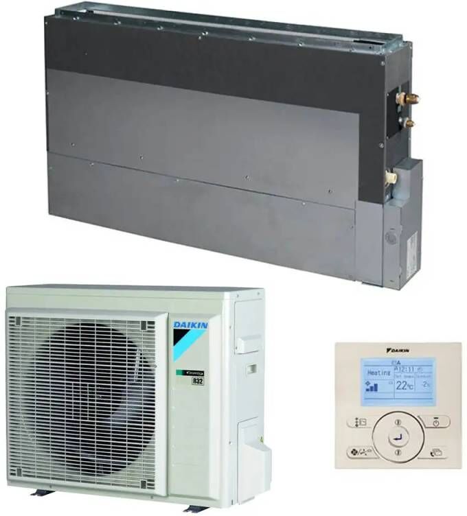 Daikin Climatizzatore A Pavimento Da Incasso Da 9000 Btu Mini Sky Monosplit Con R32